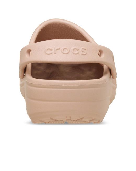 CROCSTM Classic Floral Cut-out Clog Pink Caramel Size 7 Uk / 8 Uk