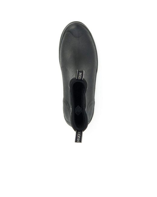 Muck Boot Black Wear Stable Yard Short Wellingtons