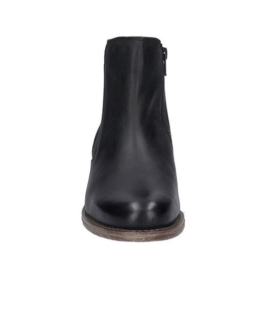 Josef Seibel Black Sienna 35 Ankle Boots (Schwarz)