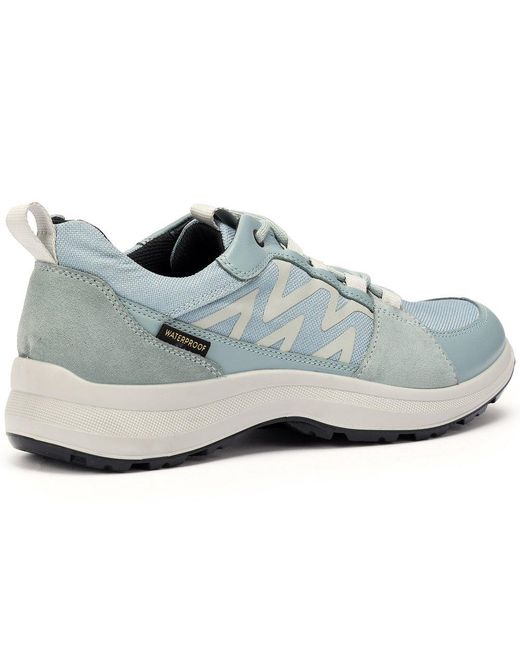 Hotter Blue Chill Wp Trainers