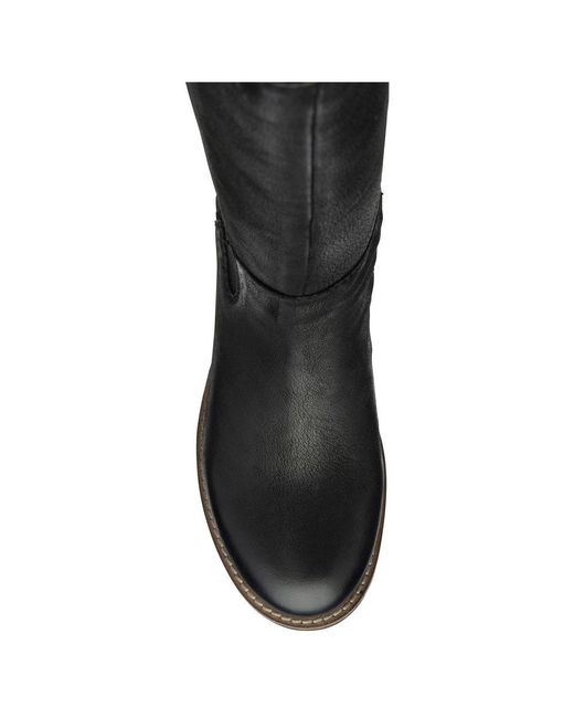 Ravel Black Forth Knee High Boots