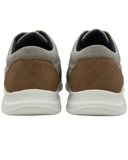 Lotus Gray Arezzo Trainers for men