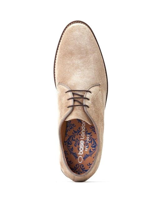 Base London Natural Bronte Derby Shoes for men