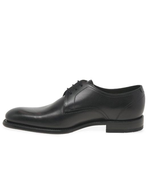 Loake Black Atherton Formal Shoes for men