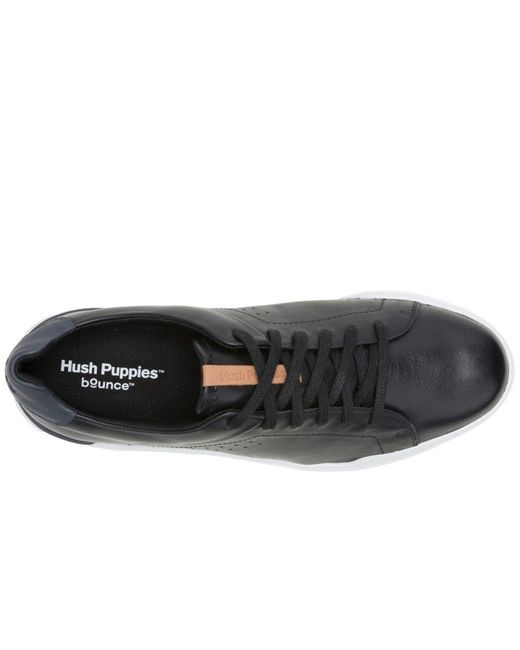 Hush Puppies Black Wes Hp Trainers for men