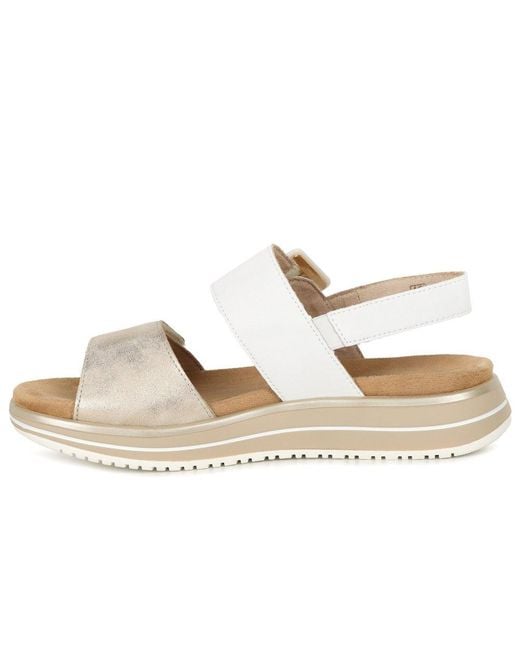 Remonte Metallic Manila Sandals