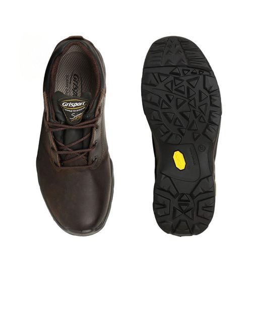 Grisport Black Exmoor Ii Walking Shoes