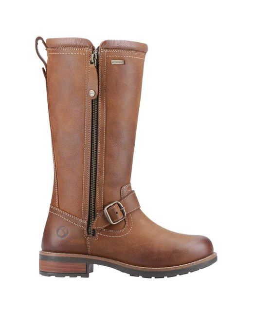 Cotswold Brown Bourton Mid Boots