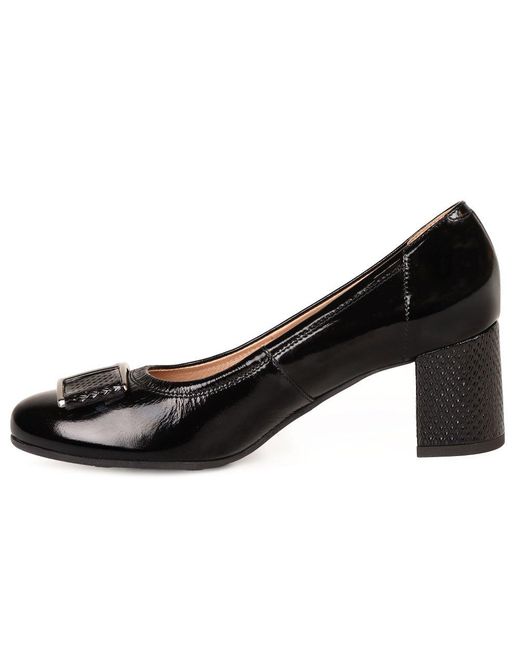 Bioeco Black Daphne Court Shoes