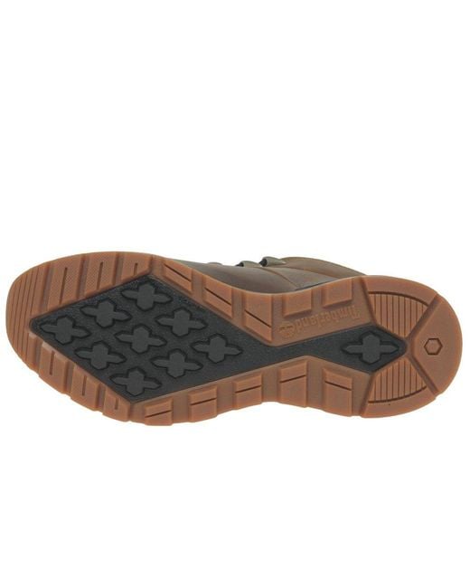 Timberland Brown Sprint Trekker Mid Boots for men