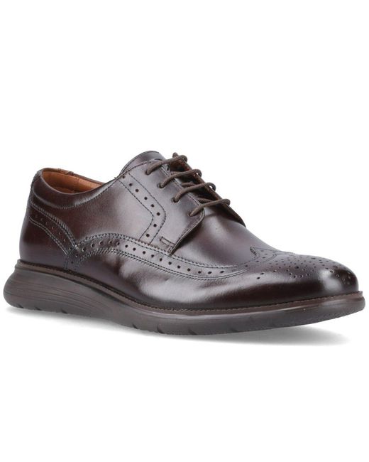 Base London Brown Flight 25 Brogue for men