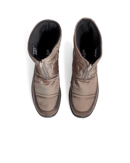 Hotter Brown Traction Waterproof Boots