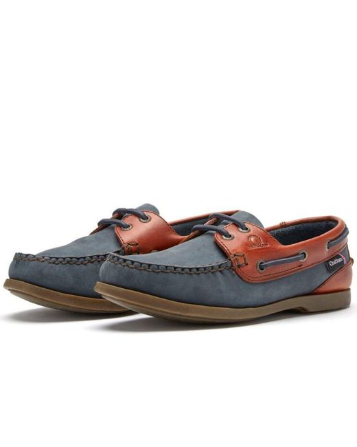 Chatham Red Bermuda Boat Shoes for men