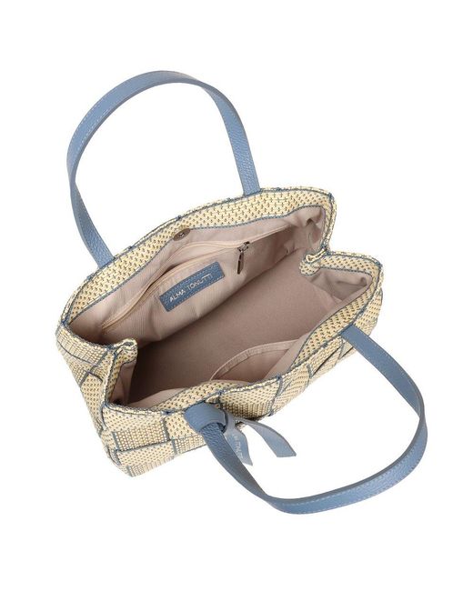Alma Tonutti Blue Sofia Grab Bag