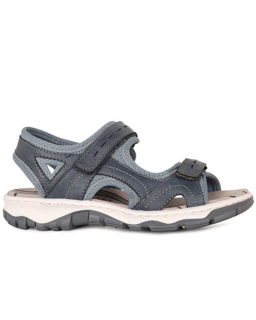 Rieker Blue Lyric Sandals
