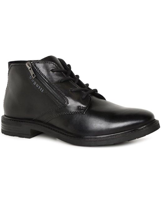 Bugatti Black Encore Boots for men