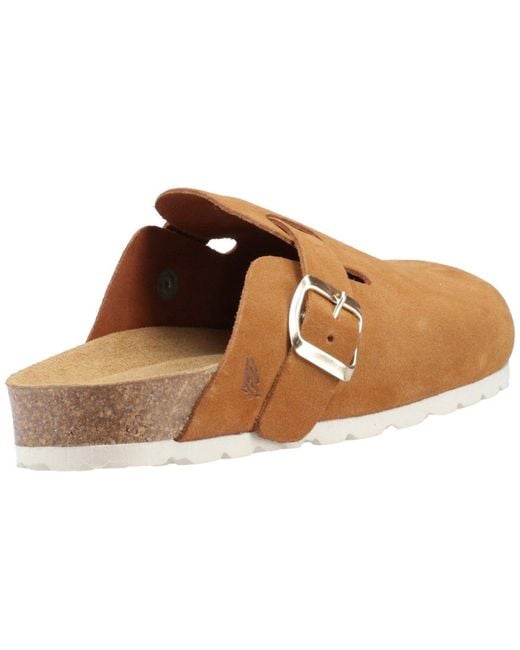 Hush Puppies Brown Bailey Mule Sandals