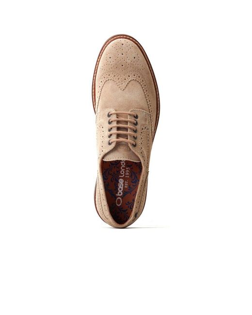 Base London Brown Hatfield Brogues for men