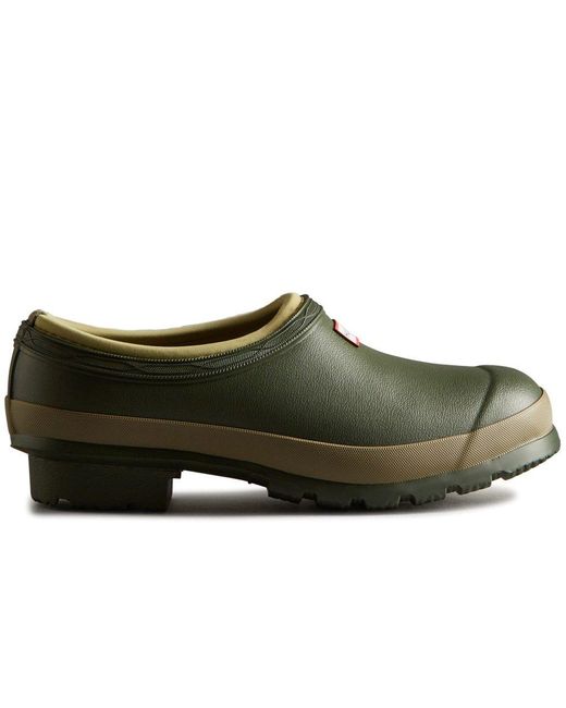 Hunter Green Gardener Clogs