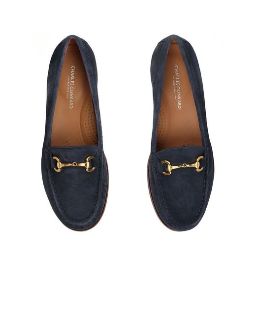 Charles Clinkard Blue Daltro W Loafers