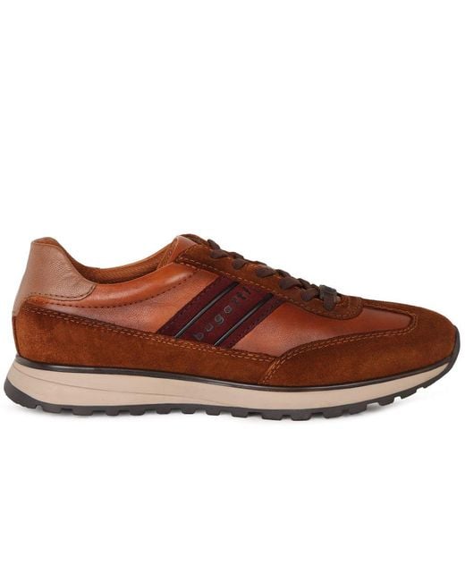 Bugatti Brown Timon Trainers for men