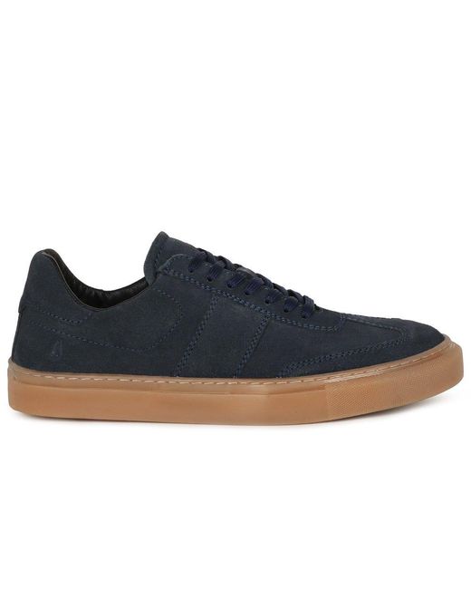 Hush Puppies Blue Riley Trainers for men