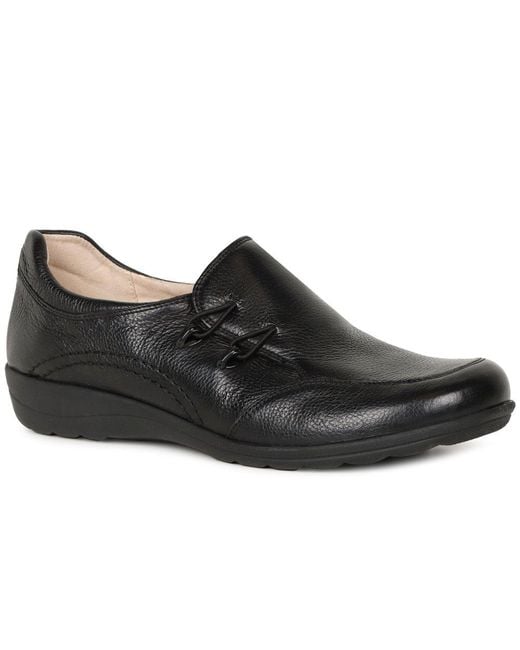 Caprice Black Valerie Shoes