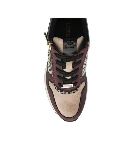 Lotus Brown Moore Trainers