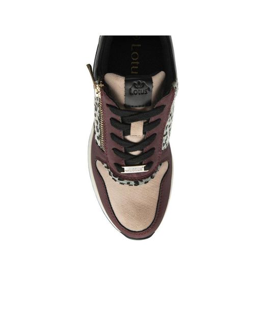 Lotus Brown Moore Trainers