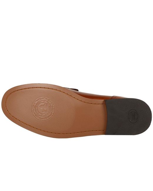 Base London Brown Garfield Penny Loafers for men