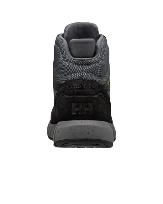 Helly Hansen Black Monashee Hiking Boots Colour: Jet Leather for men