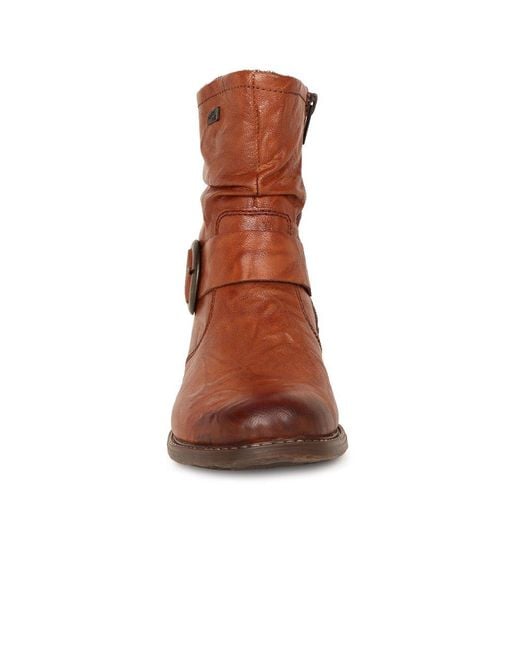 Rieker Brown Danby Ankle Boots
