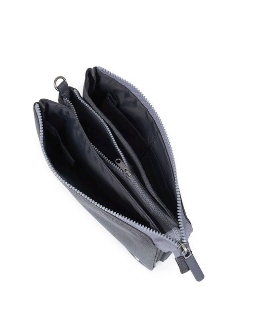 Roka Gray Carnaby Xl Crossbody Bag