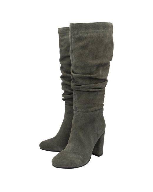 Ravel Gray Osney Knee High Boots