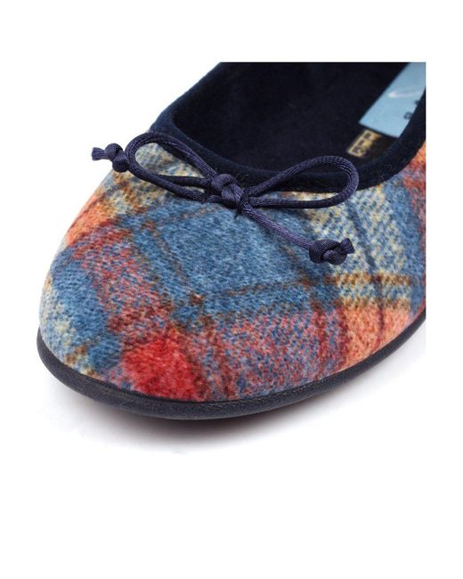 Lunar Blue Brie Slippers