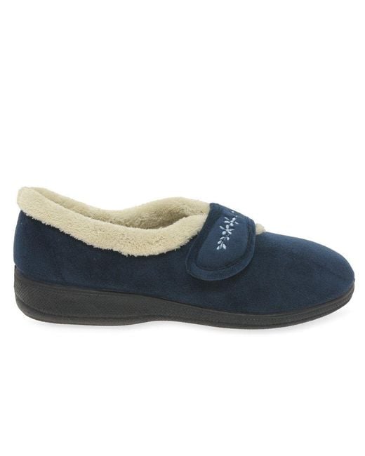 Fleet   Foster Blue Capa Full Slippers