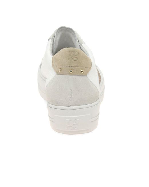 Paul Green White Lulu Trainers