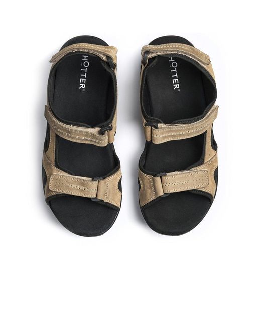 Hotter Blue Lorenzo Sandals for men