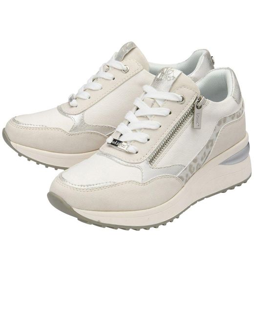 Lotus White Bianchi Trainers