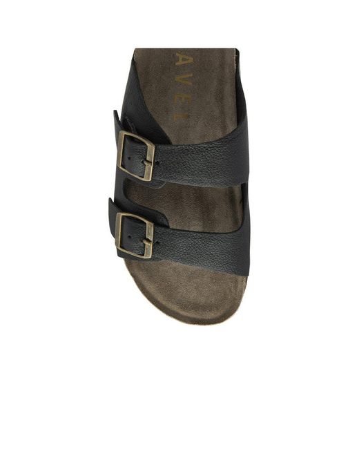 Ravel Black Aros Sandals