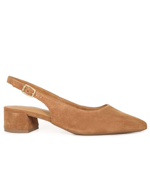 Tamaris Pink Magnolia Slingback Court Shoes