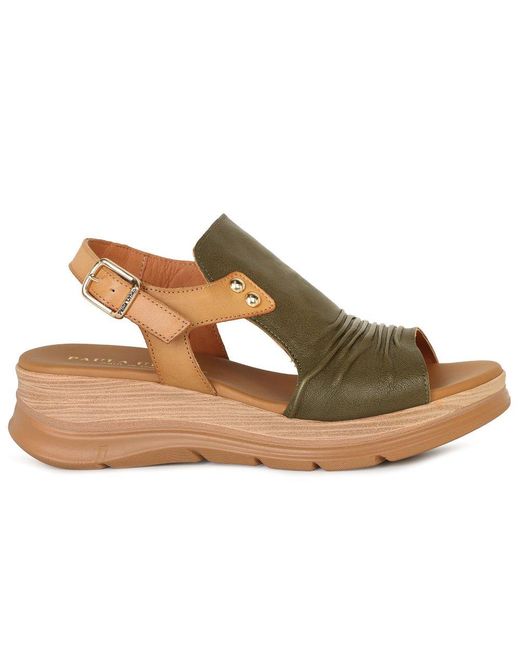 Paula Urban Brown Riviera Ii Sandals