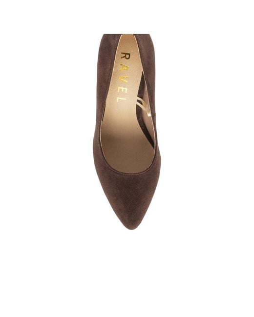 Ravel Brown Edson Court Shoes