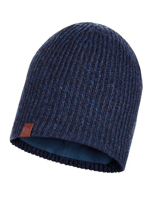 Buff Blue Lyne Knitted Hat