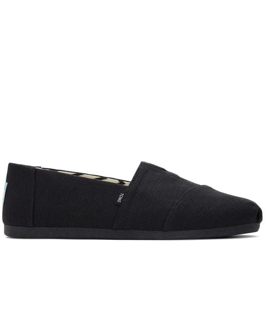 TOMS Blue Alpargata Slip On Shoes for men