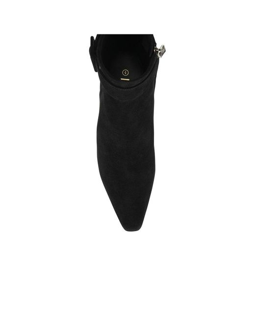Lotus Black Nadine Ankle Boots