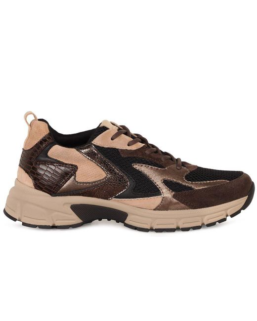 Gabor Brown Adder Trainers