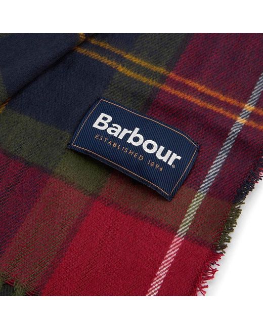 Barbour Black Swinton &Amp; Galingale Hat &Amp; Scarf Set