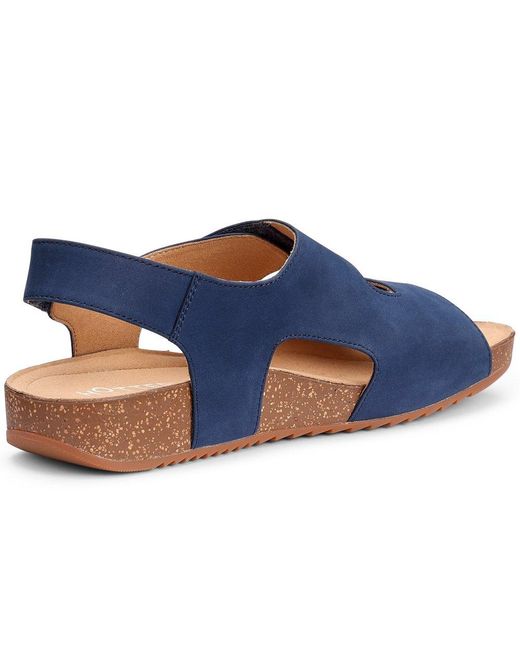 Hotter Blue Explore Extra Wide Sandals