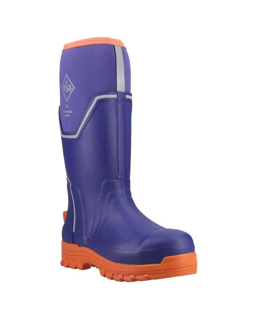 Muck Boot Blue Grit S5 Wellingtons